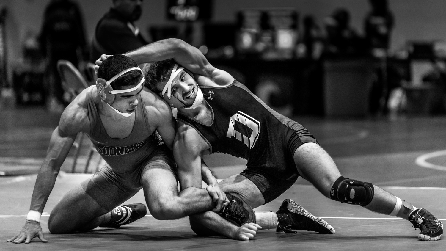 Wrestling mat background